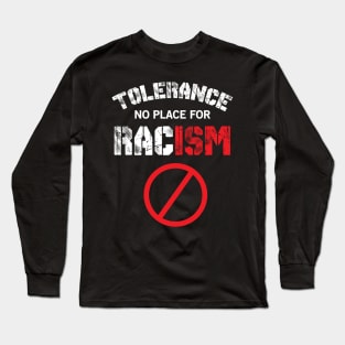 Say No To Racism Long Sleeve T-Shirt